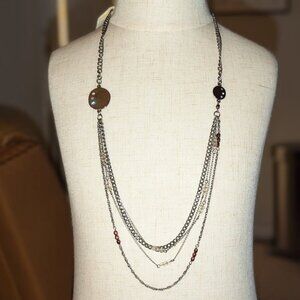 *3 FOR $9* Apt. 9 Multi Multiple Strand Beaded Chain Adjustable Length Necklace